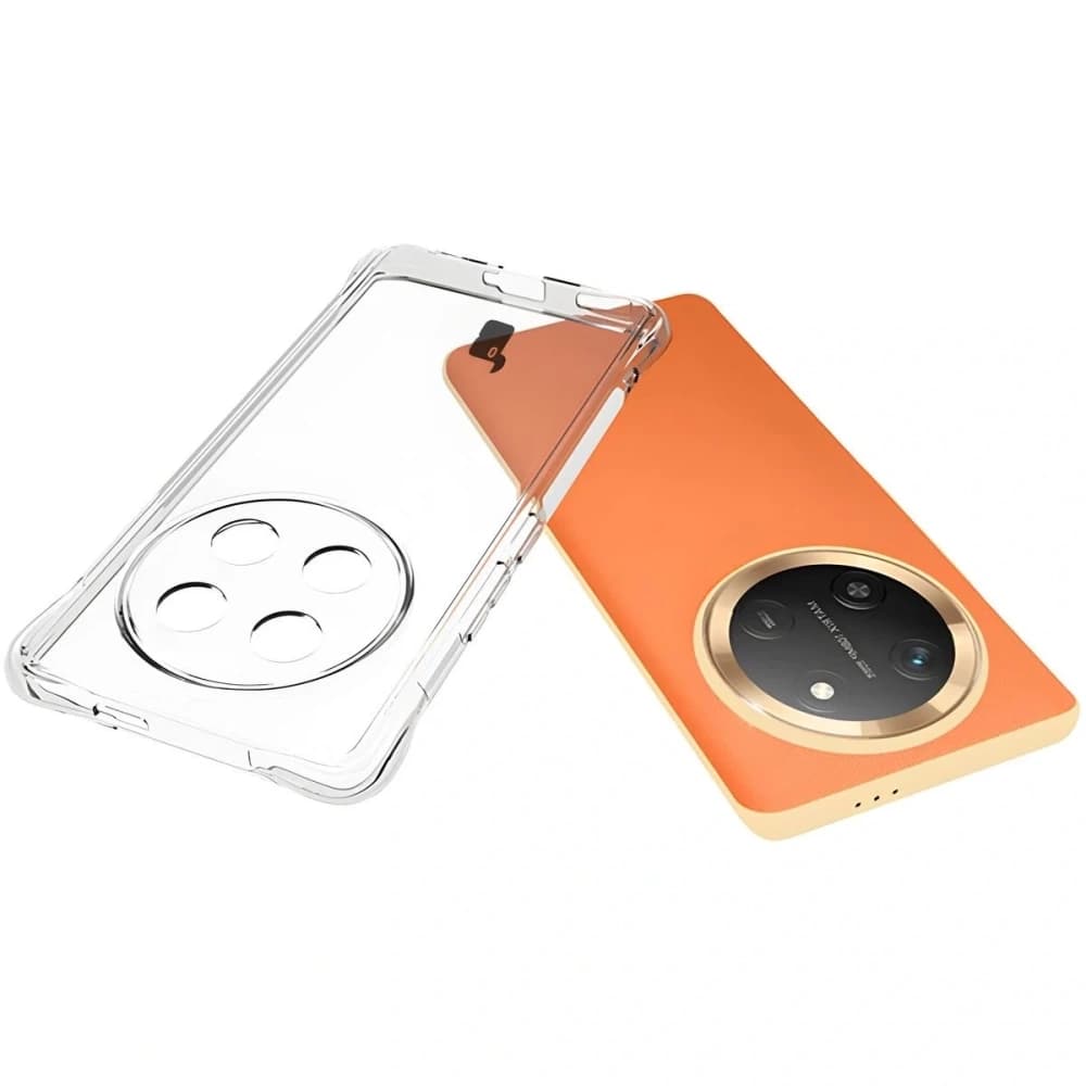 Husa flexibilă Bizon Case Clear Pack + 2x folie de protecție pentru ecran Honor Magic7 Lite - 5