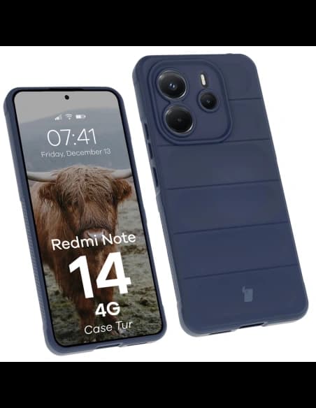 Husă Bizon Tur pentru Xiaomi Redmi Note 14 4G albastru închis