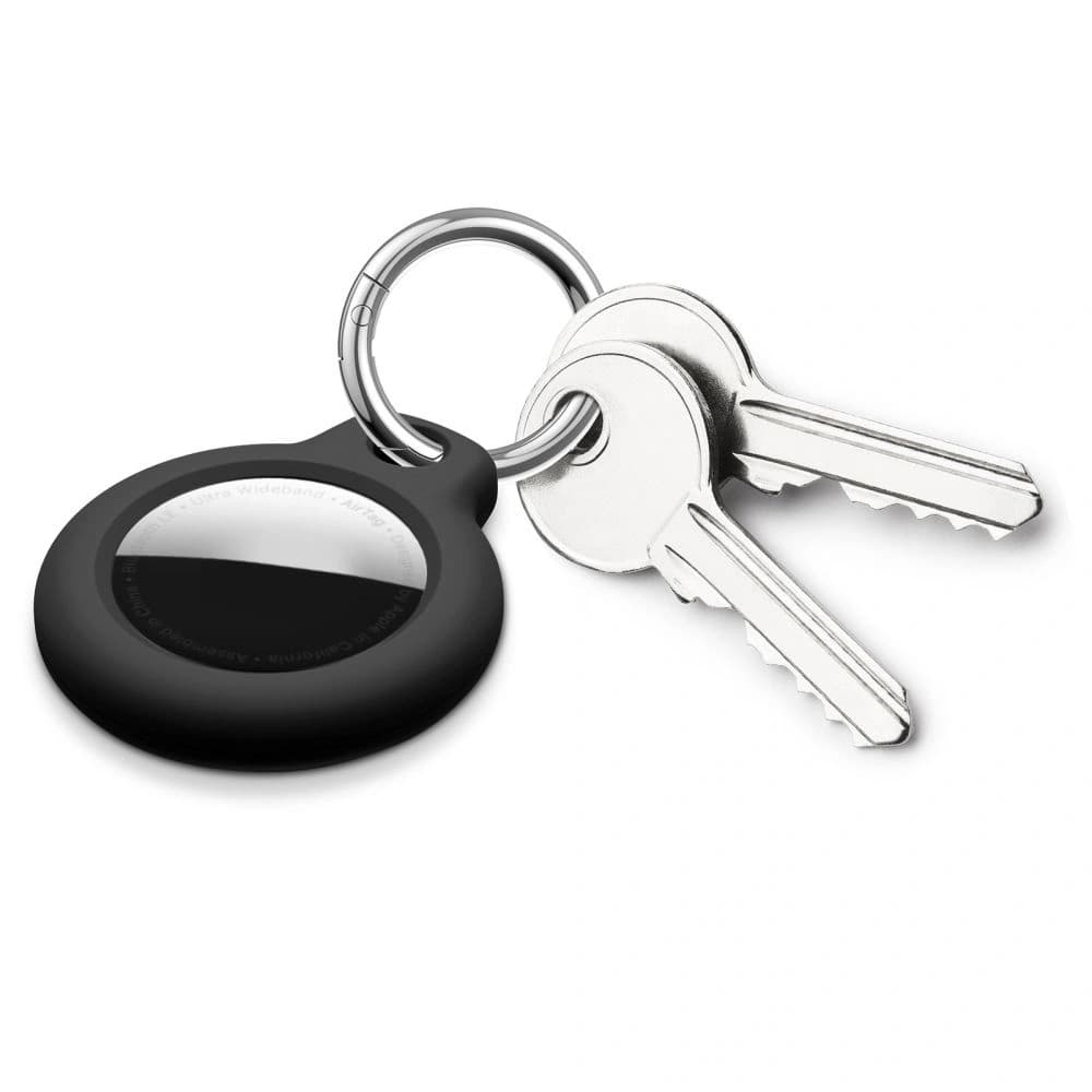 Tech-Protect Rough Apple AirTag 1 / 2 Negru [4 PACHET] - 4