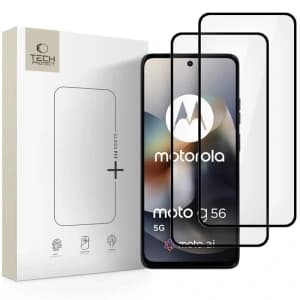 Tech-Protect Glass Fit+ Motorola Moto G56 5G Fekete [2 CSOMAG]