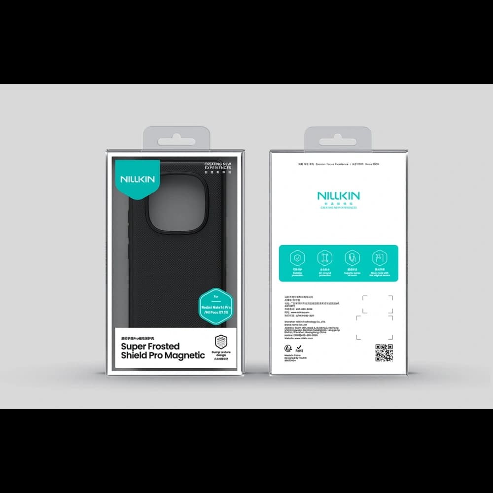 Nillkin Super Frosted Shield Pro Magnetic Xiaomi Redmi Note 14 Pro 5G negru - 7