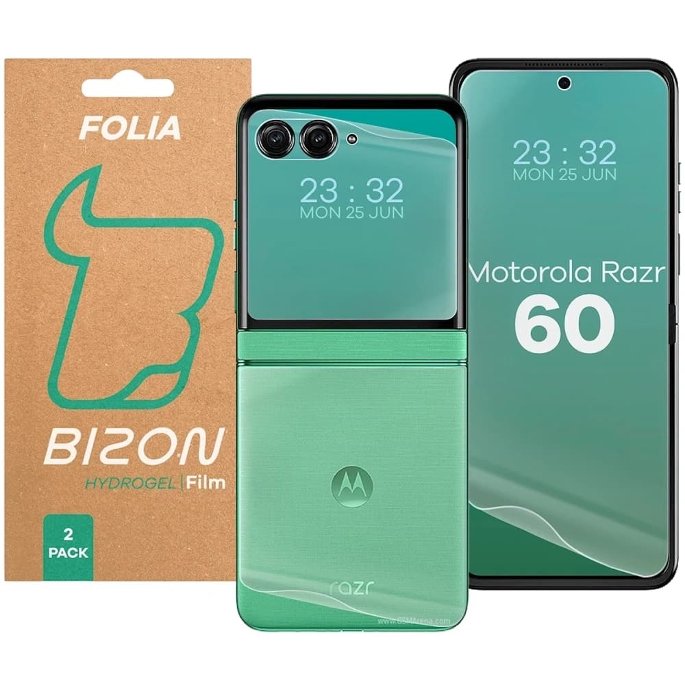 Set de hidrogel Bizon Glass pentru Motorola Razr 60