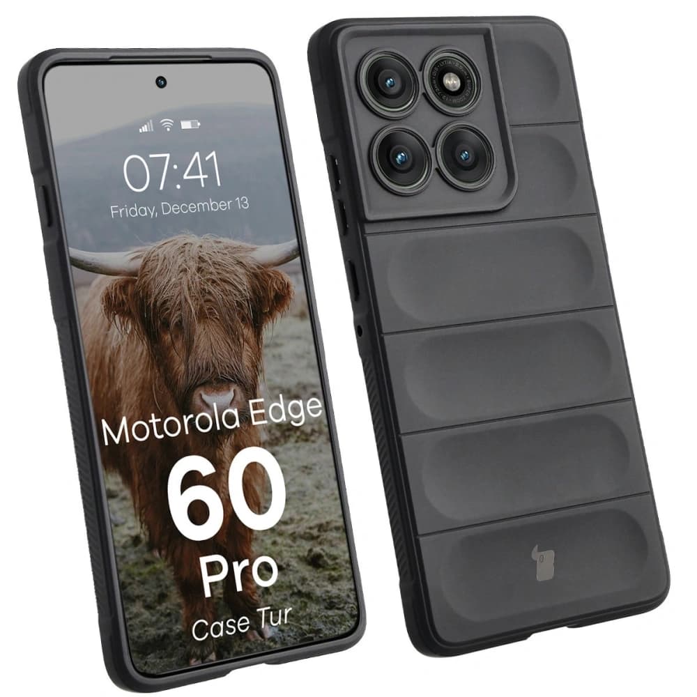 Bizon Case Tur Motorola Edge 60 Pro schwarz