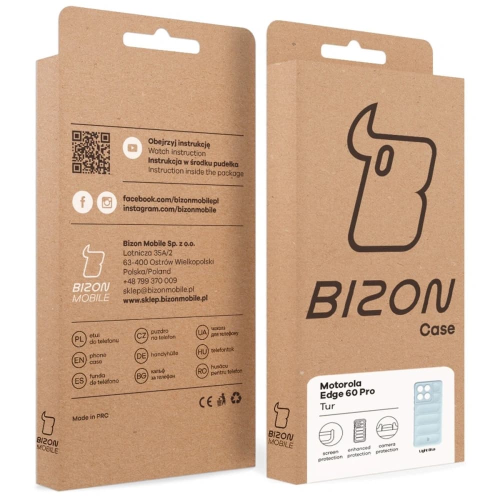 Bizon Case Tur Motorola Edge 60 Pro hellblau - 9