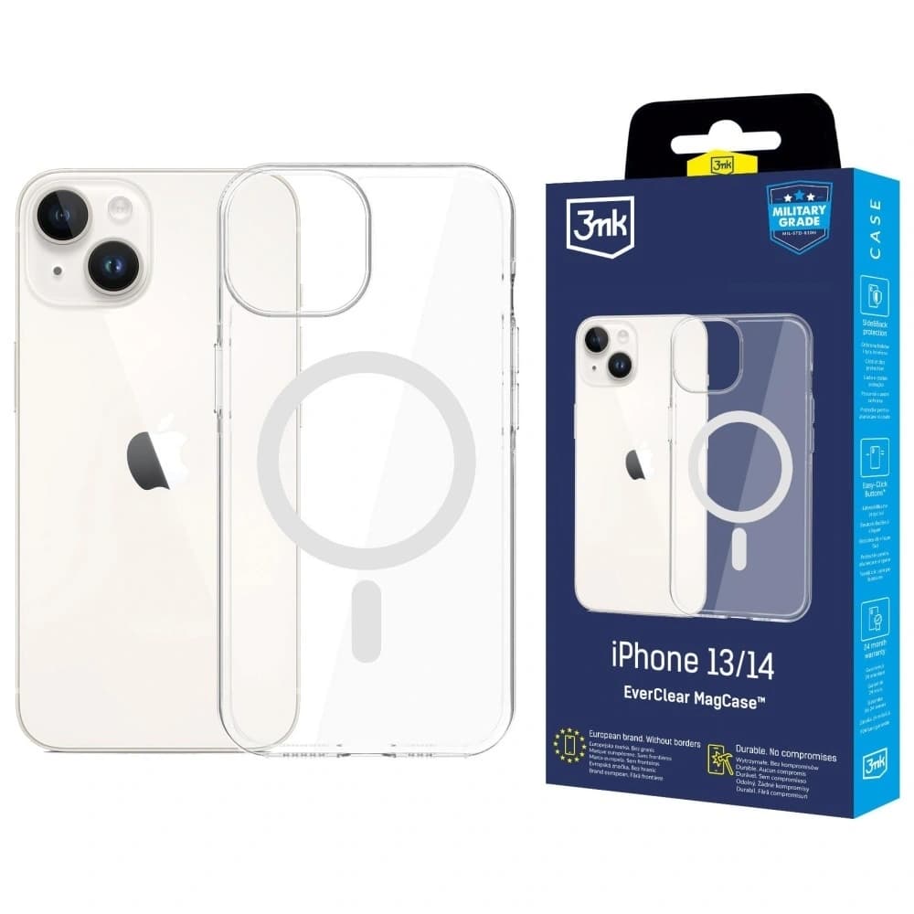3MK EverClear MagCase Apple iPhone 13 / 14 - 1