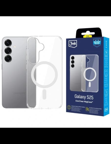 3MK EverClear MagCase Samsung Galaxy S25