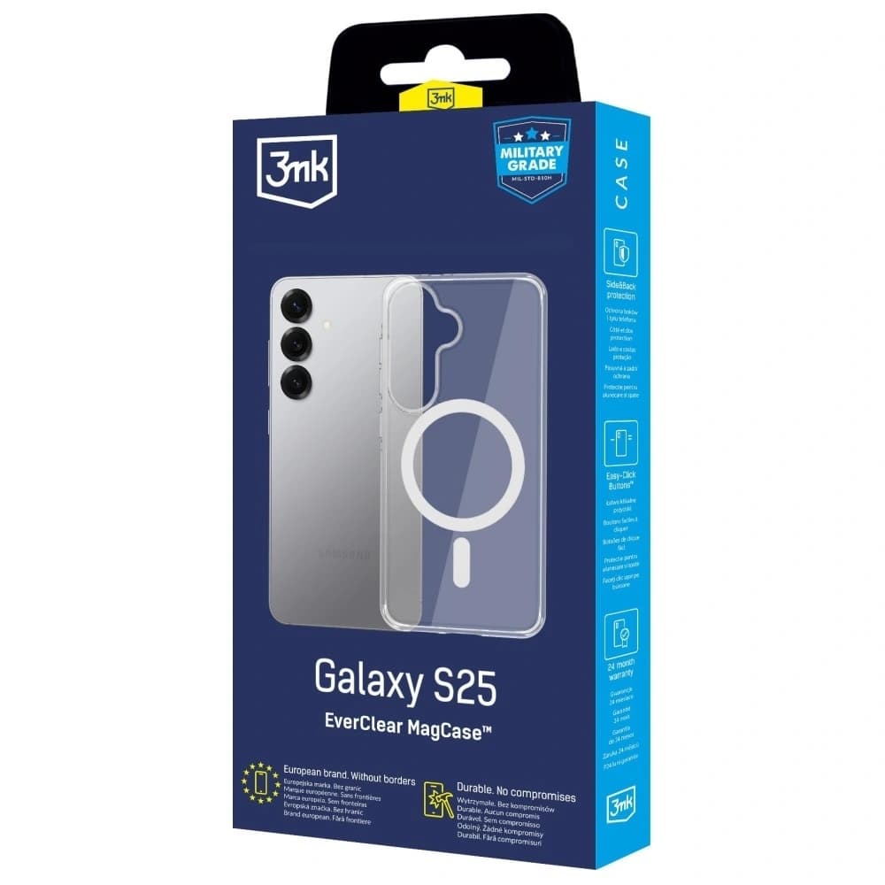3MK EverClear MagCase Samsung Galaxy S25 - 8