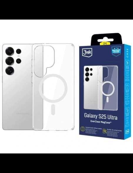3MK EverClear MagCase Samsung Galaxy S25 Ultra