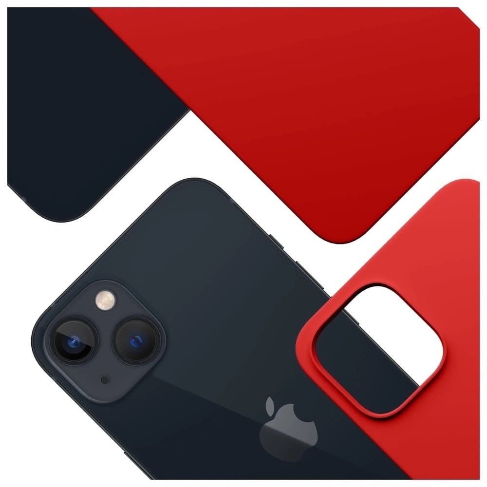 3MK Hardy MagSilicone Apple iPhone 13 červená - 8