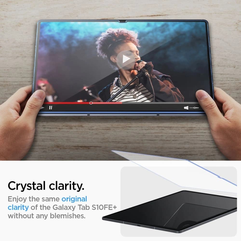 Spigen Glas.tr Slim Samsung Galaxy Tab S10 FE+ Plus 13.1 X620 / X626b Čirý - 8