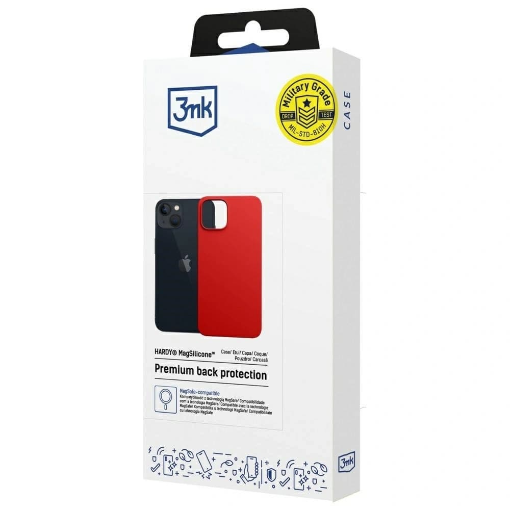 3MK Hardy MagSilicone Apple iPhone 14 Plus rot - 9