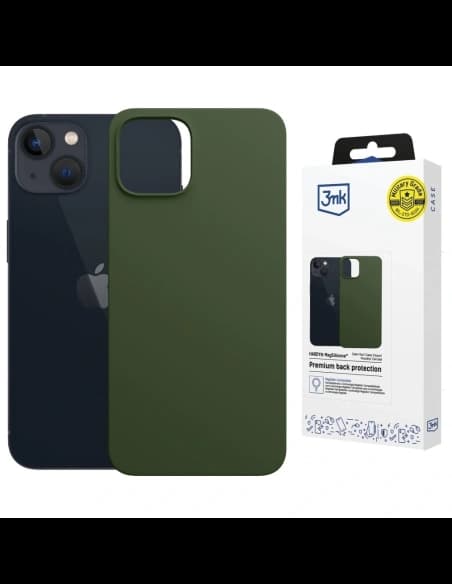 3MK Hardy MagSilicone Apple iPhone 15 Plus dark green