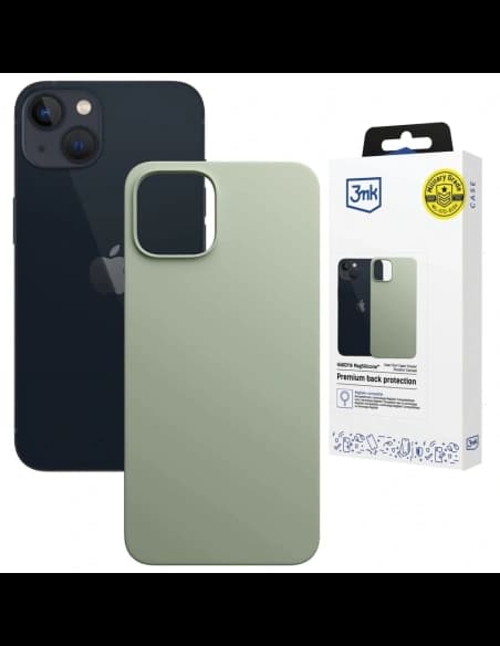 3MK Hardy MagSilicone Apple iPhone 15 Plus green