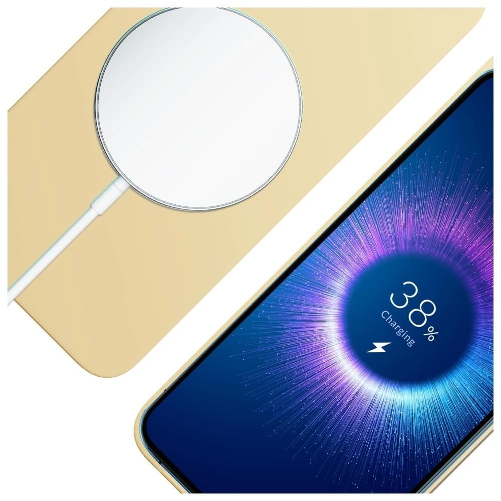 3MK Hardy MagSilicone Apple iPhone 15 Plus galben - 5