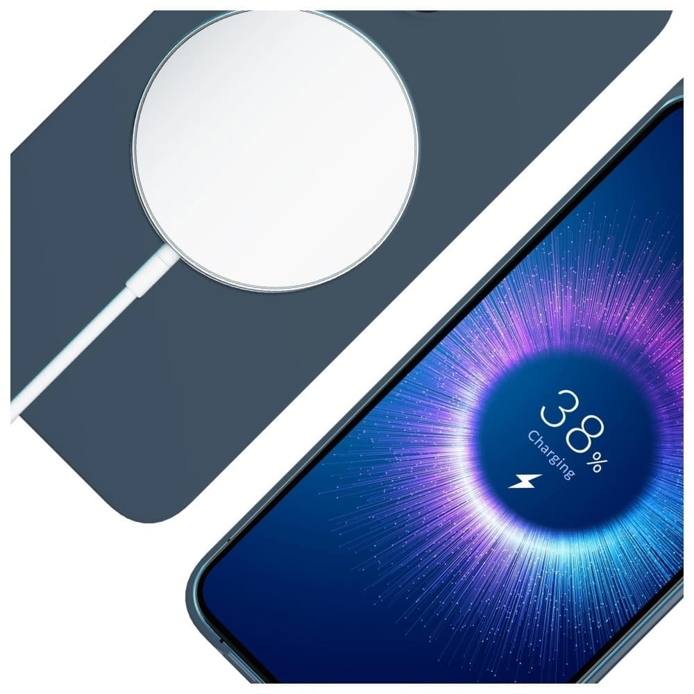 3MK Hardy MagSilicone Apple iPhone 15 Pro Max kék - 5