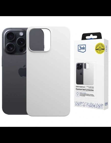 3MK Hardy MagSilicone Apple iPhone 15 Pro Max ezüst