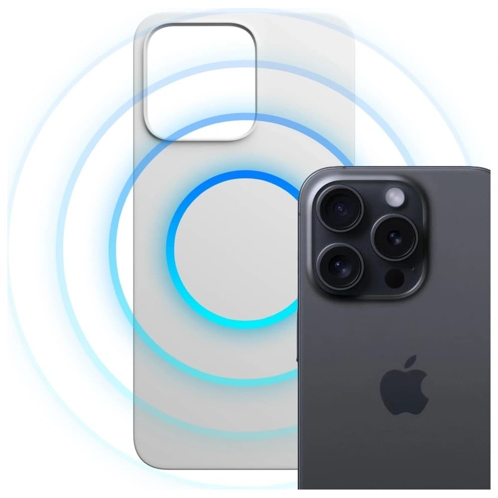 3MK Hardy MagSilicone Apple iPhone 15 Pro Max ezüst - 3