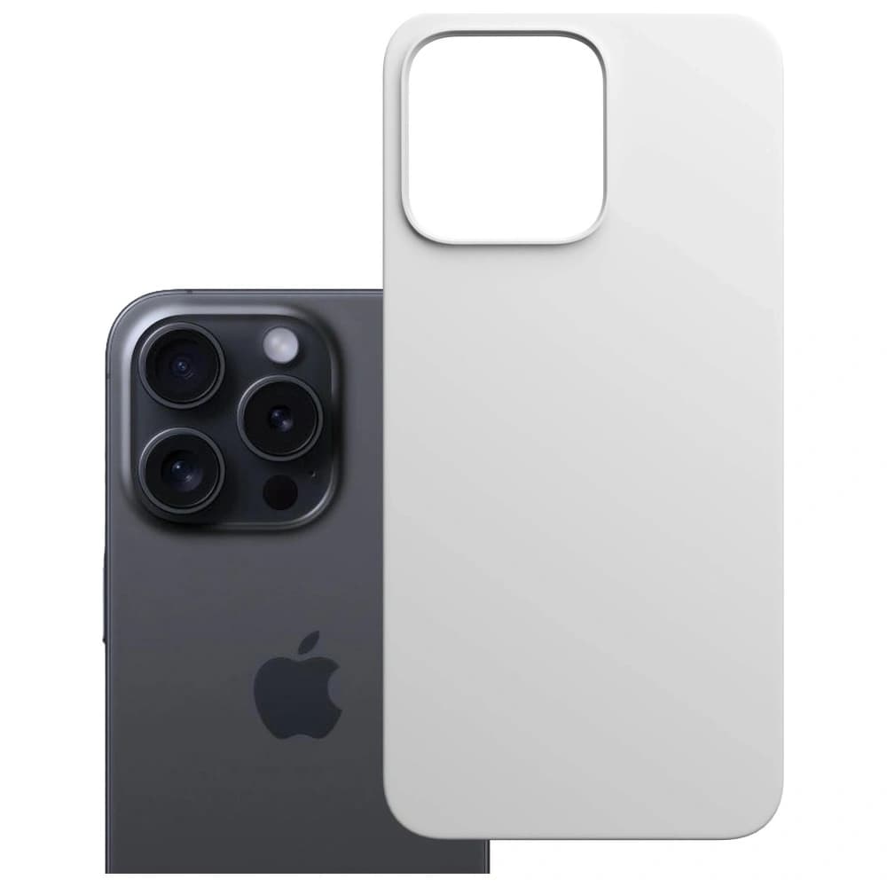 3MK Hardy MagSilicone Apple iPhone 15 Pro Max ezüst - 7