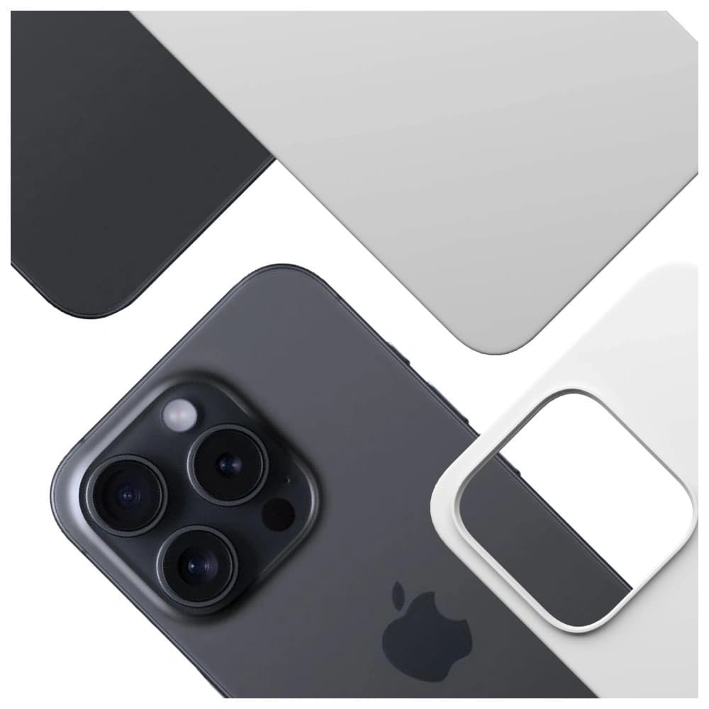 3MK Hardy MagSilicone Apple iPhone 15 Pro Max ezüst - 8