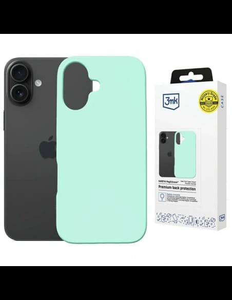 3MK Hardy MagSilicone Apple iPhone 16 Plus marin