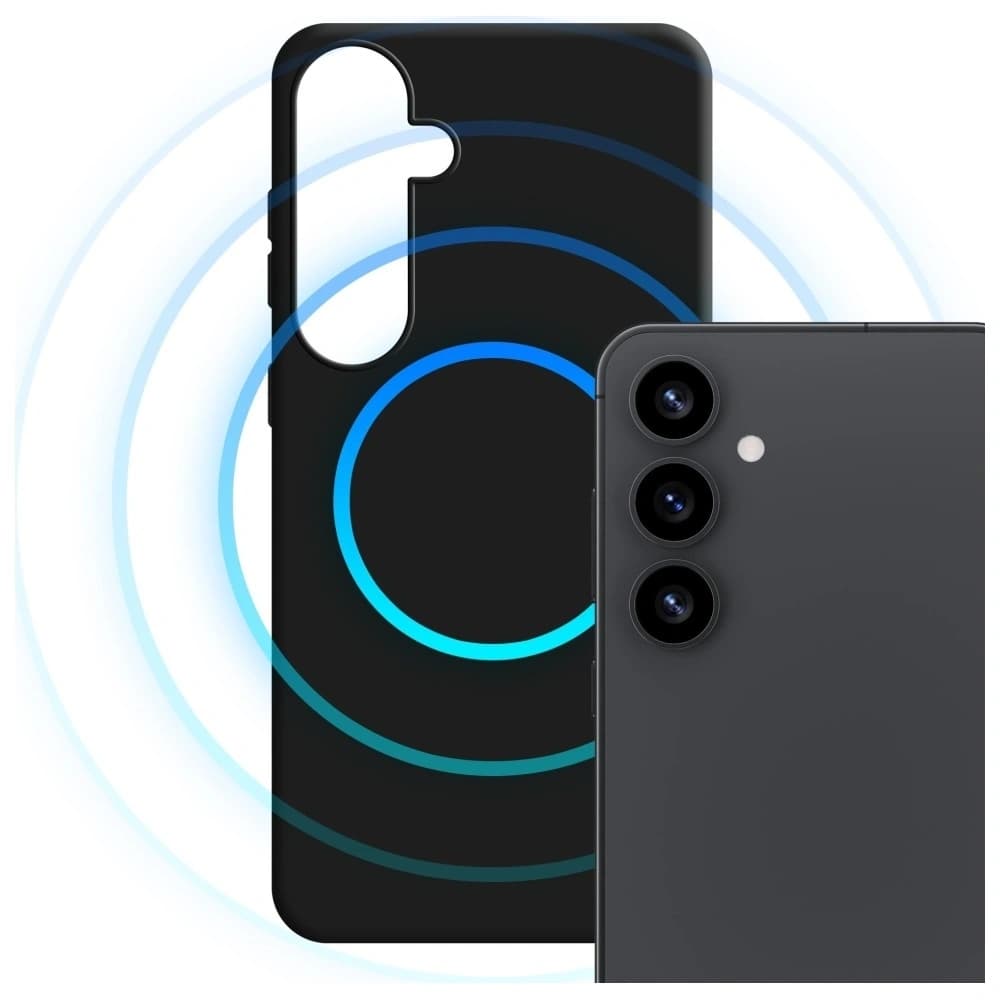 3MK Hardy MagSilicone Samsung Galaxy S25 černý - 3