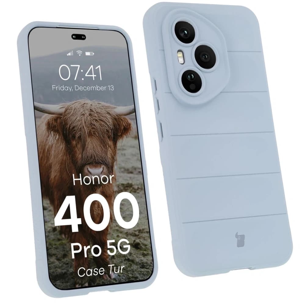Bizon Case Tur Honor 400 Pro světle modrý