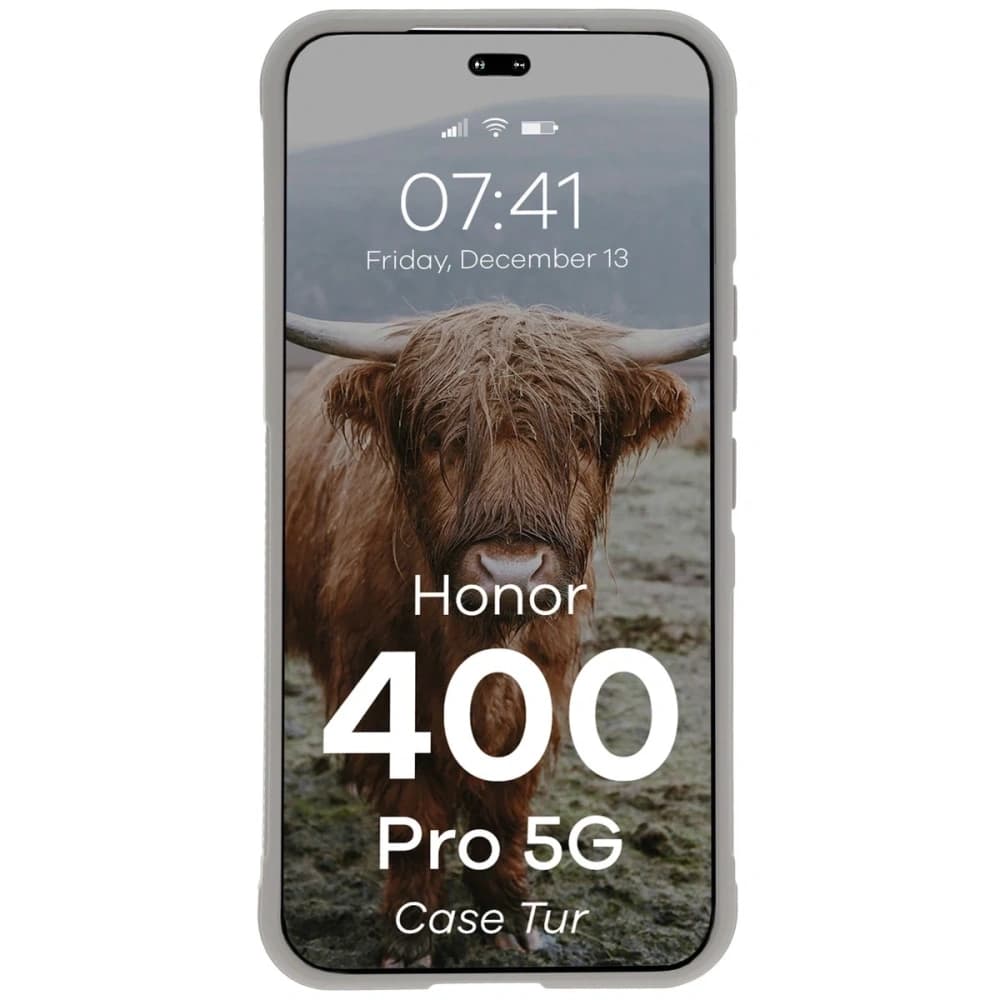 Bizon Case Tur Honor 400 Pro hellgrau - 5