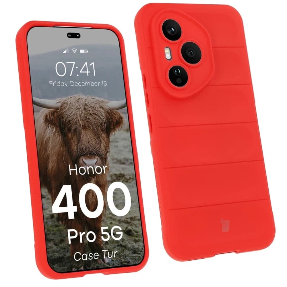 Bizon Case Tur Honor 400 Pro červený