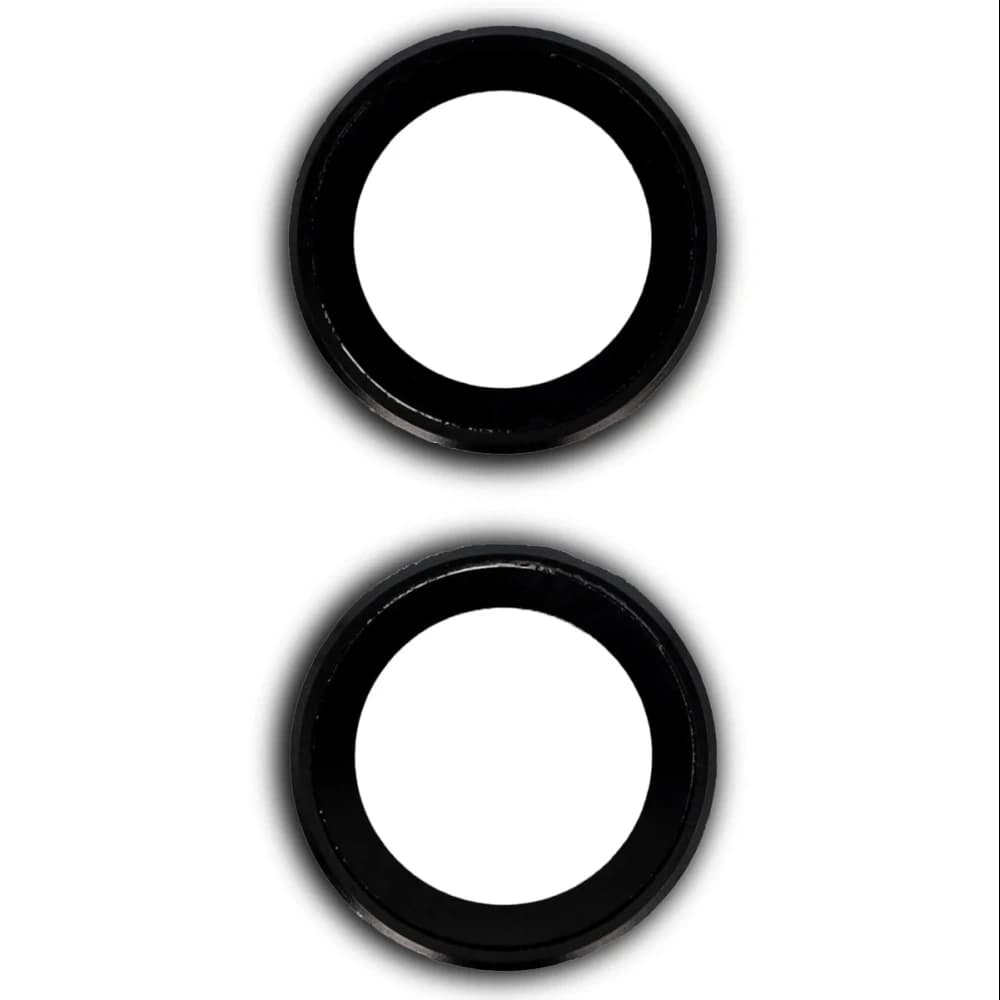 Obiectiv Snap din sticlă Bizon pentru Motorola Moto G86 5G / G86 Power 5G cu ramă neagră - 2