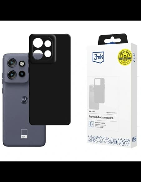 3MK Matt Case Motorola Edge 50 Neo schwarz