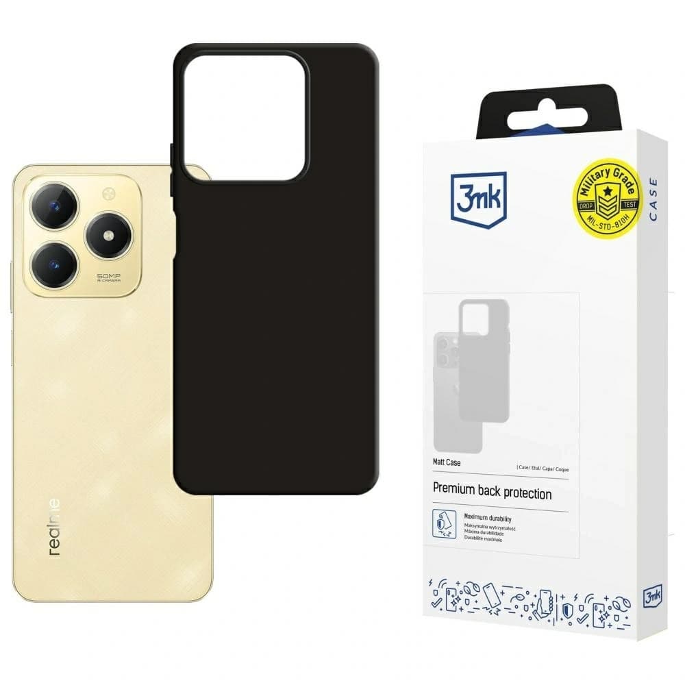 3MK Matt Case Realme C61 negru - 1