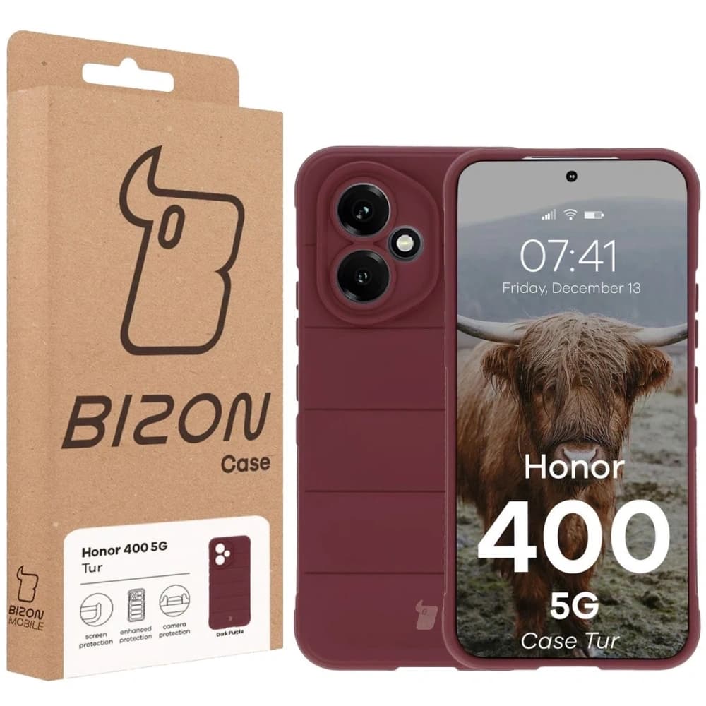Bizon Case Tur Honor 400 5G burgunder - 8