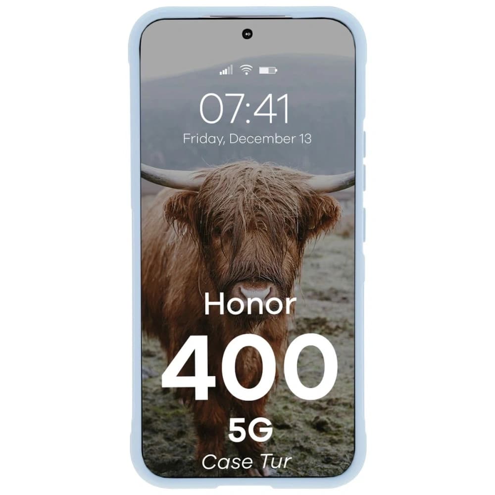 Bizon Case Tur Honor 400 5G hellblau - 5