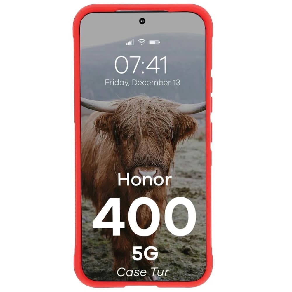 Bizon Case Tur Honor 400 5G rot - 5