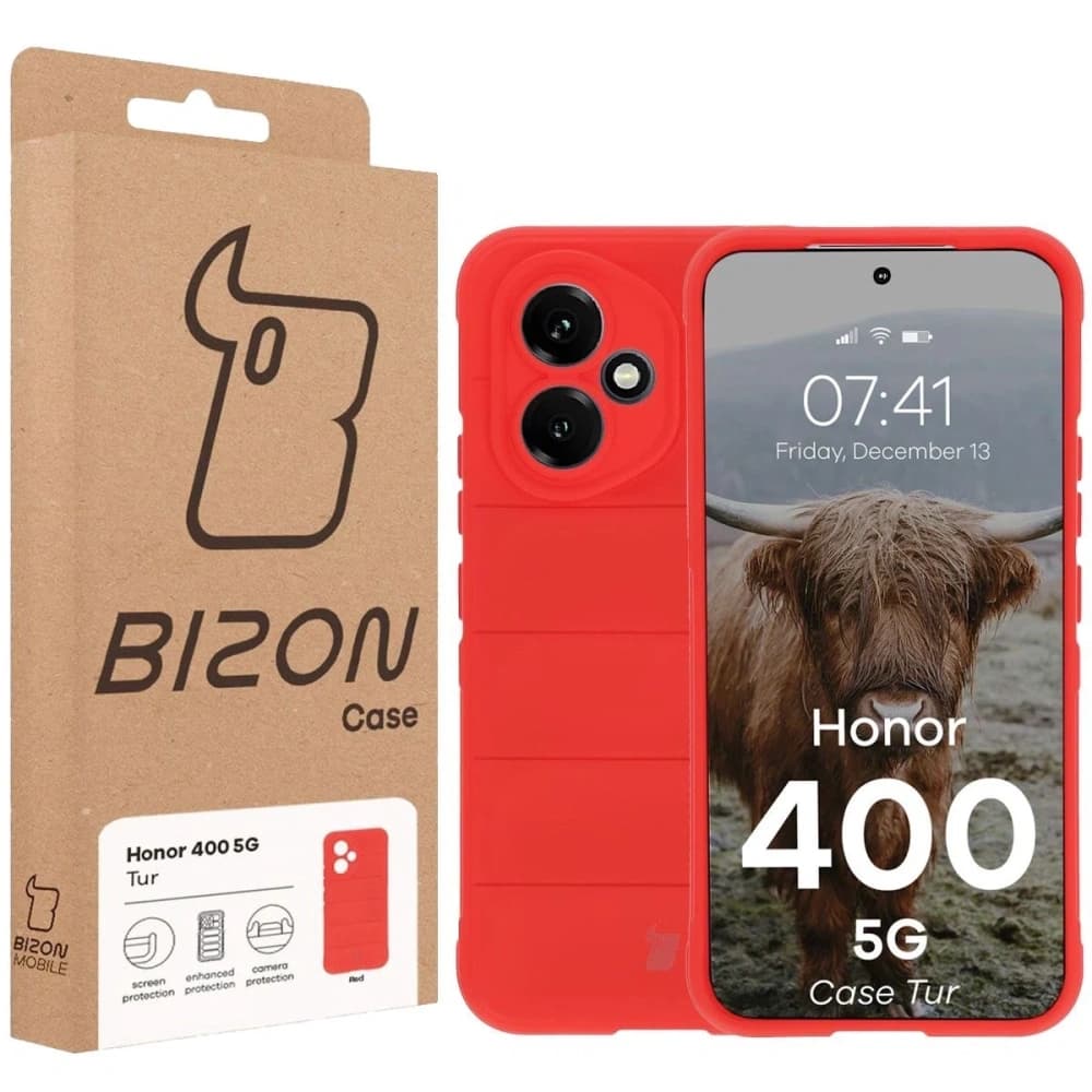 Bizon Case Tur Honor 400 5G rot - 8