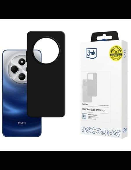 3MK Matt Case Xiaomi Redmi 14C / Redmi A4 5G schwarz