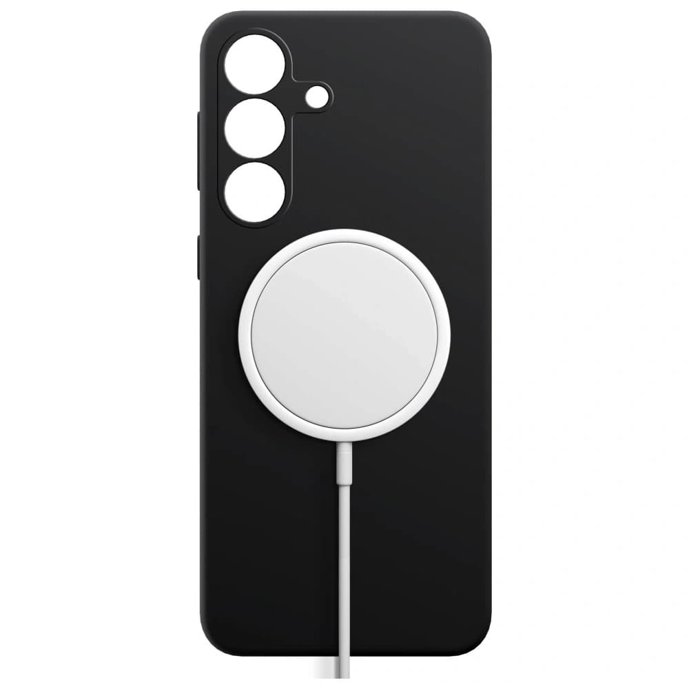 Husa din silicon 3MK pentru Samsung Galaxy A55 5G neagră - 6