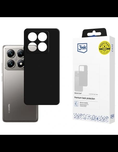3MK silikonový kryt Xiaomi 14T Pro černý
