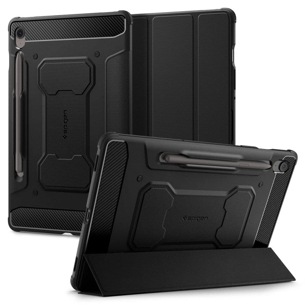 Spigen Rugged Armor Pro Samsung Galaxy Tab S9 11.0 / S10 FE 10.9 X710 / X716b / X520 / X526 Fekete - 1