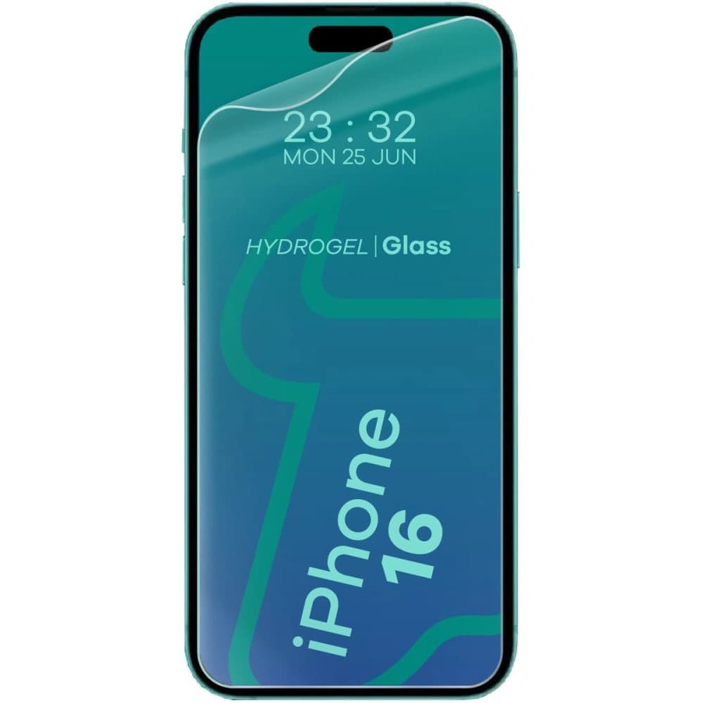 Bizon Glass Hydrogel Elülső Apple iPhone 15 / 15 Pro / 16 [2 CSOMAG] - 3