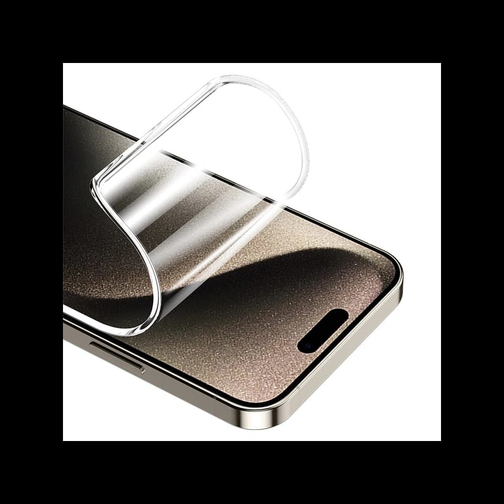 Bizon Glass Hydrogel Elülső Apple iPhone 15 / 15 Pro / 16 [2 CSOMAG] - 5