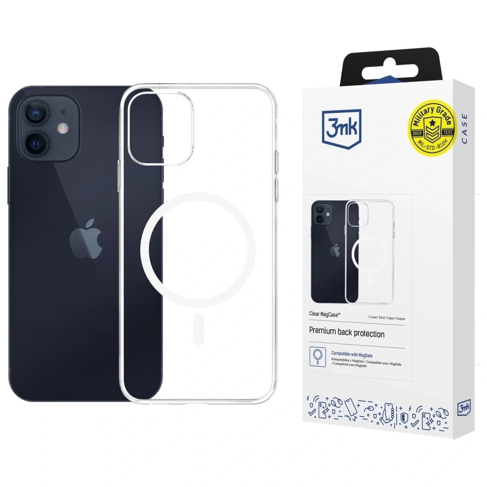 3MK Clear MagCase für Apple iPhone 12 / 12 Pro - 1