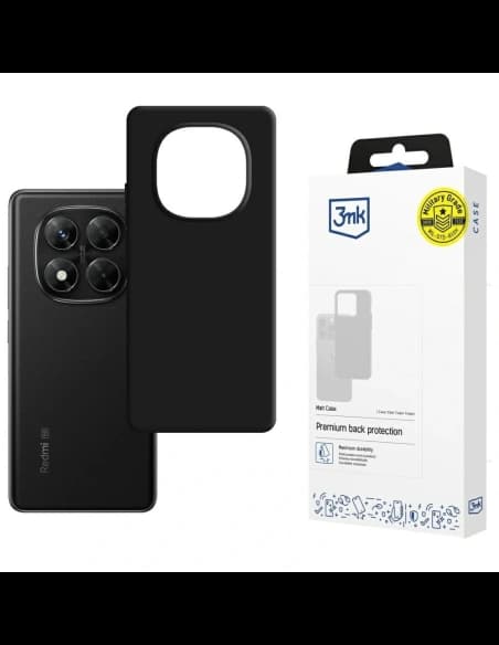 3MK Matt Case Pro Redmi Note 14 Pro 5G / Poco X7 5G negru