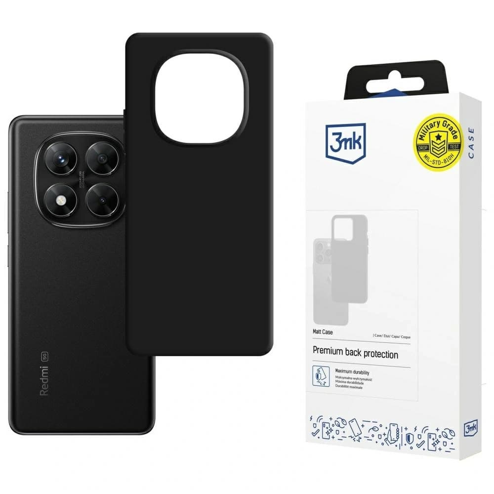 3MK Matt Case Pro Redmi Note 14 Pro 5G / Poco X7 5G negru - 1