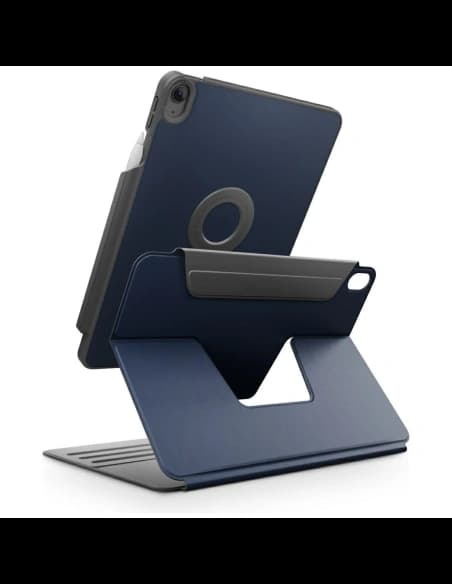 UNIQ Rovus Snapmount Magnetisch 360 Grad Rotierbar Abnehmbar Apple iPad Air 11" 2024/2025 / iPad Air 10,9" 2020/2022 marineblau