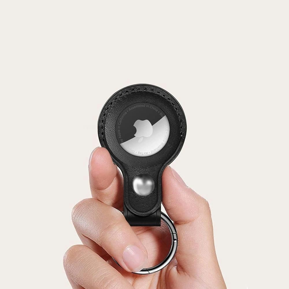 Tech-Protect NaturalFit Apple AirTag 1 / 2 Fekete - 3