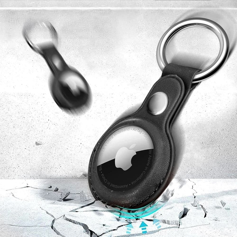 Tech-Protect NaturalFit Apple AirTag 1 / 2 Fekete - 4