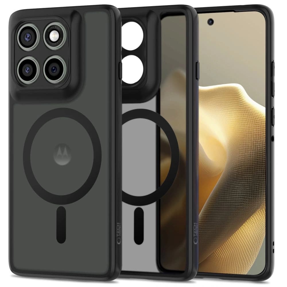 Tech-Protect Magmat MagSafe Motorola Edge 60 Pro Matná Černá - 1