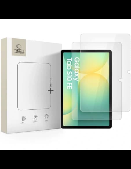 Tech-Protect Glass Fit+ Samsung Galaxy Tab S7 / S8 / S9 11.0 / S9 FE / S10 FE 10.9 Átlátszó [2 CSOMAG]