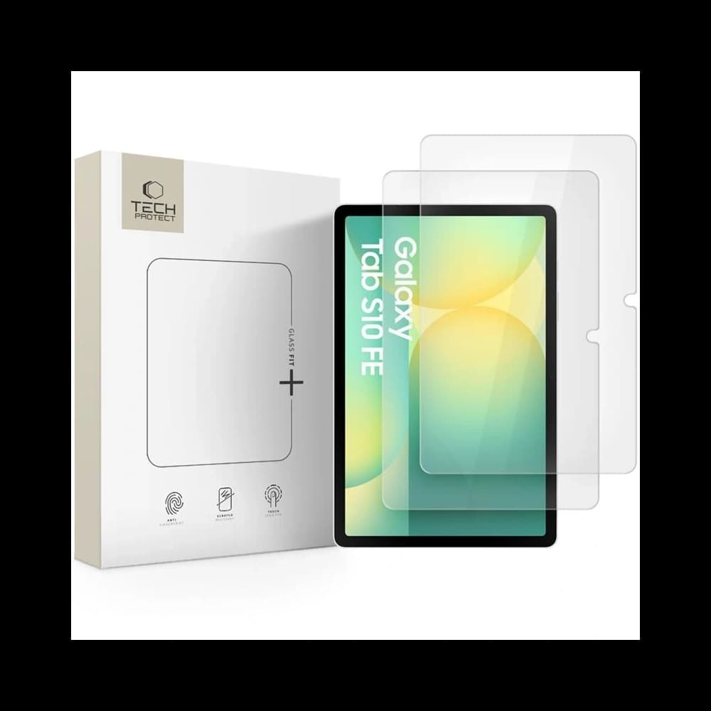 Tech-Protect Glass Fit+ Samsung Galaxy Tab S7 / S8 / S9 11.0 / S9 FE / S10 FE 10.9 Átlátszó [2 CSOMAG] - 1